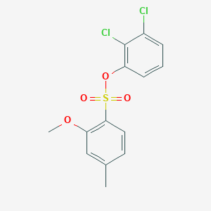 2,3-Dichlorophenyl 2-methoxy-4-methylbenzenesulfonate