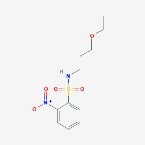 N-(3-ethoxypropyl)-2-nitrobenzenesulfonamide