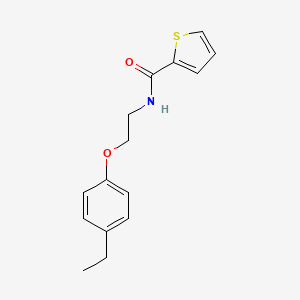 N-[2-(4-ethylphenoxy)ethyl]-2-thiophenecarboxamide