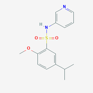 5-Isopropyl-2-methoxy-N-pyridin-3-yl-benzenesulfonamide