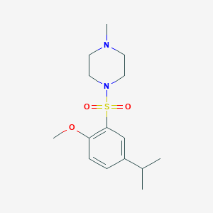 1-((5-Isopropyl-2-methoxyphenyl)sulfonyl)-4-methylpiperazine