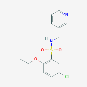 5-chloro-2-ethoxy-N-(3-pyridinylmethyl)benzenesulfonamide