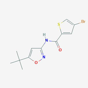 4-bromo-N-(5-tert-butyl-3-isoxazolyl)-2-thiophenecarboxamide