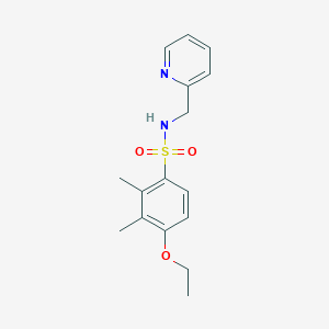 4-Ethoxy-2,3-dimethyl-N-pyridin-2-ylmethyl-benzenesulfonamide