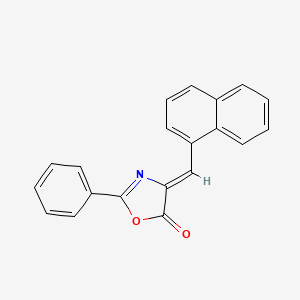 (Z)-4-(Naphthalen-1-ylmethylene)-2-phenyloxazol-5(4H)-one