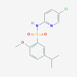 N-(5-Chloro-pyridin-2-yl)-5-isopropyl-2-methoxy-benzenesulfonamide