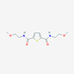 N,N'-bis(2-methoxyethyl)-2,5-thiophenedicarboxamide