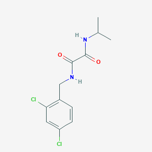 N-[(2,4-dichlorophenyl)methyl]-N'-propan-2-yloxamide