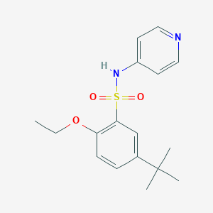 5-tert-Butyl-2-ethoxy-N-pyridin-4-yl-benzenesulfonamide