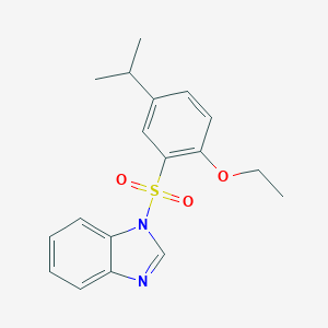 1-((2-ethoxy-5-isopropylphenyl)sulfonyl)-1H-benzo[d]imidazole