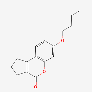 7-butoxy-2,3-dihydrocyclopenta[c]chromen-4(1H)-one