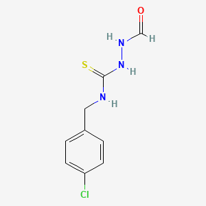 N-(4-chlorobenzyl)-2-formylhydrazinecarbothioamide