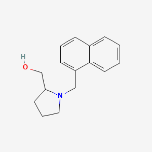 [1-(1-naphthylmethyl)-2-pyrrolidinyl]methanol