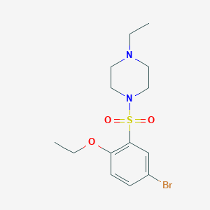 1-[(5-Bromo-2-ethoxyphenyl)sulfonyl]-4-ethylpiperazine