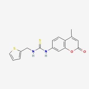 N-(4-methyl-2-oxo-2H-chromen-7-yl)-N'-(2-thienylmethyl)thiourea