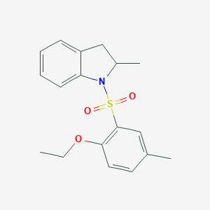 1-[(2-Ethoxy-5-methylphenyl)sulfonyl]-2-methylindoline