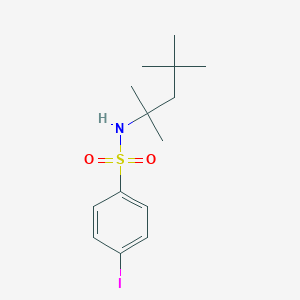 4-iodo-N-(1,1,3,3-tetramethylbutyl)benzenesulfonamide