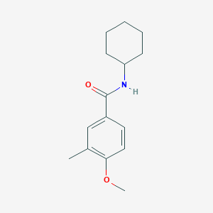 N-cyclohexyl-4-methoxy-3-methylbenzamide