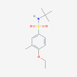 N-(tert-butyl)-4-ethoxy-3-methylbenzenesulfonamide