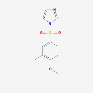 1-(4-Ethoxy-3-methylphenyl)sulfonylimidazole