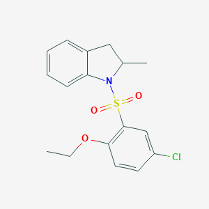 1-[(5-Chloro-2-ethoxyphenyl)sulfonyl]-2-methylindoline