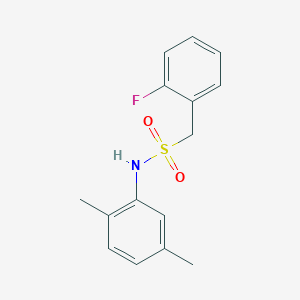 N-(2,5-dimethylphenyl)-1-(2-fluorophenyl)methanesulfonamide