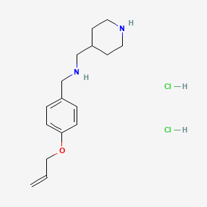 [4-(allyloxy)benzyl](4-piperidinylmethyl)amine dihydrochloride