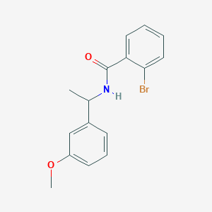 2-bromo-N-[1-(3-methoxyphenyl)ethyl]benzamide