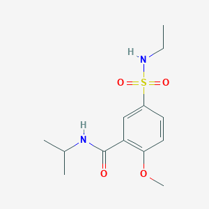 5-[(ethylamino)sulfonyl]-N-isopropyl-2-methoxybenzamide