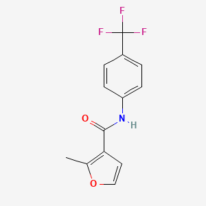 2-methyl-N-[4-(trifluoromethyl)phenyl]furan-3-carboxamide