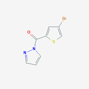 (4-BROMO-2-THIENYL)(1H-PYRAZOL-1-YL)METHANONE