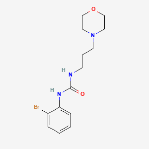 N-(2-BROMOPHENYL)-N'-(3-MORPHOLINOPROPYL)UREA