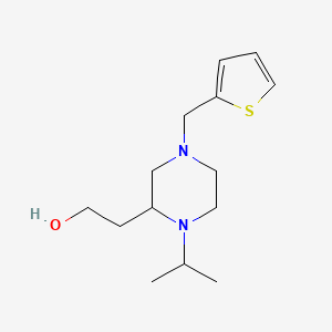 2-[1-isopropyl-4-(2-thienylmethyl)-2-piperazinyl]ethanol