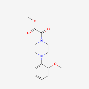 ethyl [4-(2-methoxyphenyl)-1-piperazinyl](oxo)acetate