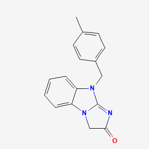 9-(4-methylbenzyl)-3H-imidazo[1,2-a]benzimidazol-2(9H)-one