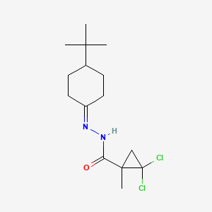 N'-(4-tert-butylcyclohexylidene)-2,2-dichloro-1-methylcyclopropanecarbohydrazide