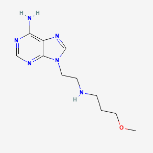 9-{2-[(3-methoxypropyl)amino]ethyl}-9H-purin-6-amine