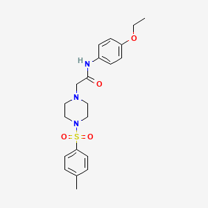 N~1~-(4-ETHOXYPHENYL)-2-{4-[(4-METHYLPHENYL)SULFONYL]PIPERAZINO}ACETAMIDE