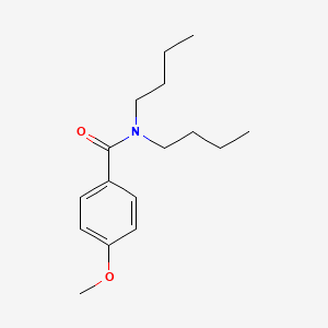 molecular formula C16H25NO2 B4869115 N,N-dibutyl-4-methoxybenzamide CAS No. 349396-16-3