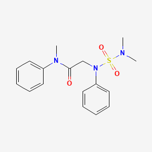 N~2~-(dimethylsulfamoyl)-N-methyl-N,N~2~-diphenylglycinamide