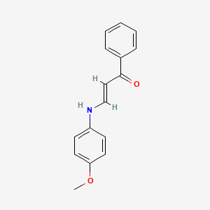 3-(4-Methoxy-phenylimino)-1-phenyl-propen-1-ol