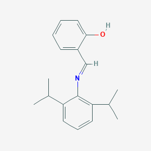 molecular formula C19H23NO B486959 Phenol, 2-[[[2,6-bis(1-methylethyl)phenyl]imino]methyl]- CAS No. 187605-57-8