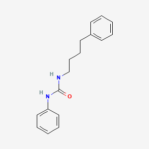 molecular formula C17H20N2O B4870027 1-Phenyl-3-(4-phenylbutyl)urea 