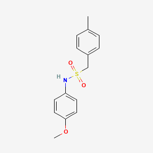 N-(4-methoxyphenyl)-1-(4-methylphenyl)methanesulfonamide