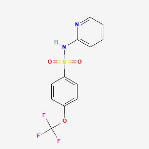 N-(2-PYRIDYL)-4-(TRIFLUOROMETHOXY)-1-BENZENESULFONAMIDE