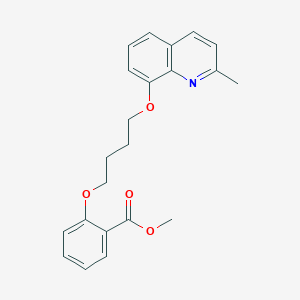 Methyl 2-[4-(2-methylquinolin-8-yl)oxybutoxy]benzoate