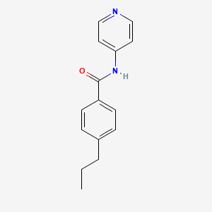 4-propyl-N-(pyridin-4-yl)benzamide