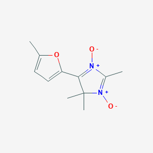 2,4,4-trimethyl-5-(5-methyl-2-furyl)-4H-imidazole 1,3-dioxide