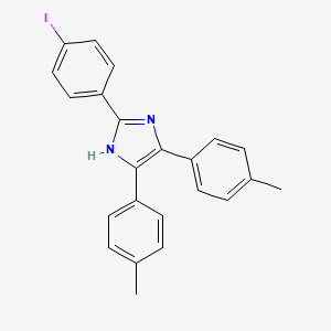 2-(4-iodophenyl)-4,5-bis(4-methylphenyl)-1H-imidazole