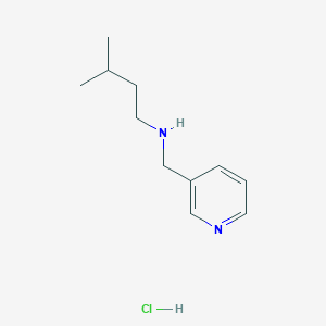 (3-methylbutyl)(3-pyridinylmethyl)amine hydrochloride